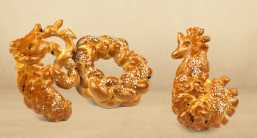 Godenbrot Hirsch Kranz Henne